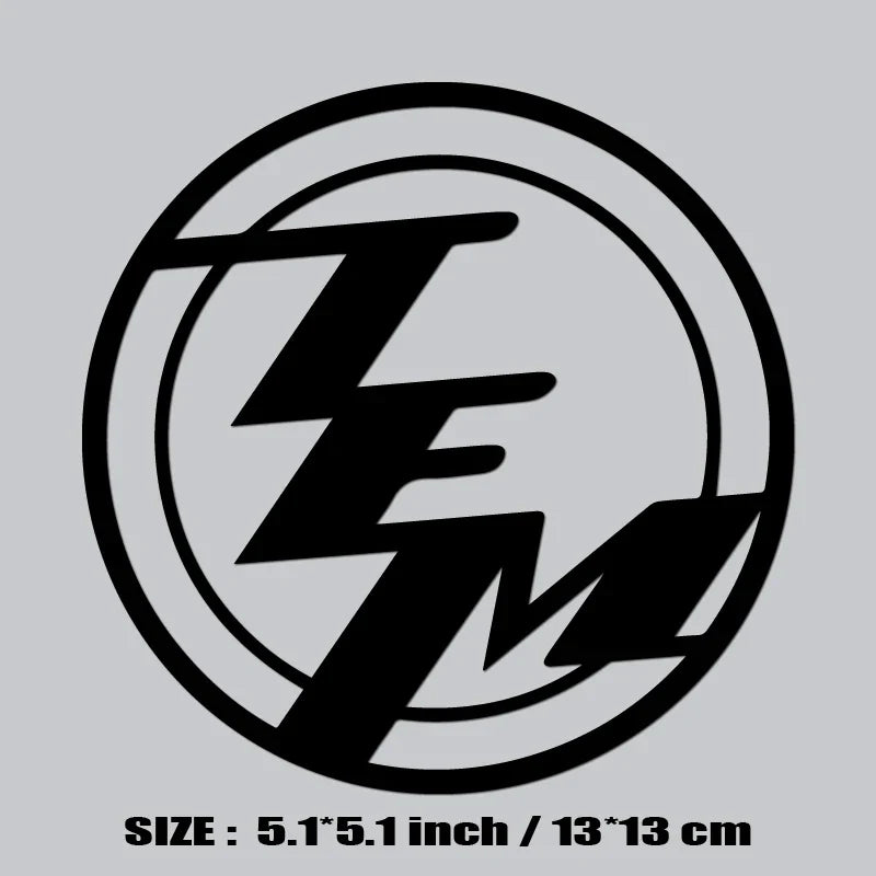 "TEM" EVENT MODEL LOGO DECAL,MAKE YOUR CAR BECOME 1:1 EVENT MODEL TOY!Creative&funny decal with high quality sticker for cars！ (ONLINE ORDER ONLY)