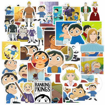 10/30/50PCS Ranking of Kings Stickers Funny Cartoon Sticker Caricature Decals Luggage Laptop Guitar Phone Car Bike Skateboard (ONLINE ORDER ONLY)