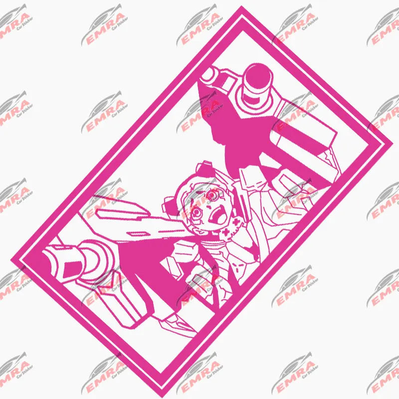 Lolicon Car Sticker Window Decoration Anime Beautiful Girl Stickers Laptop Computer Auto Parts Die Cutti Vinyl Decal (ONLINE ORDER ONLY)