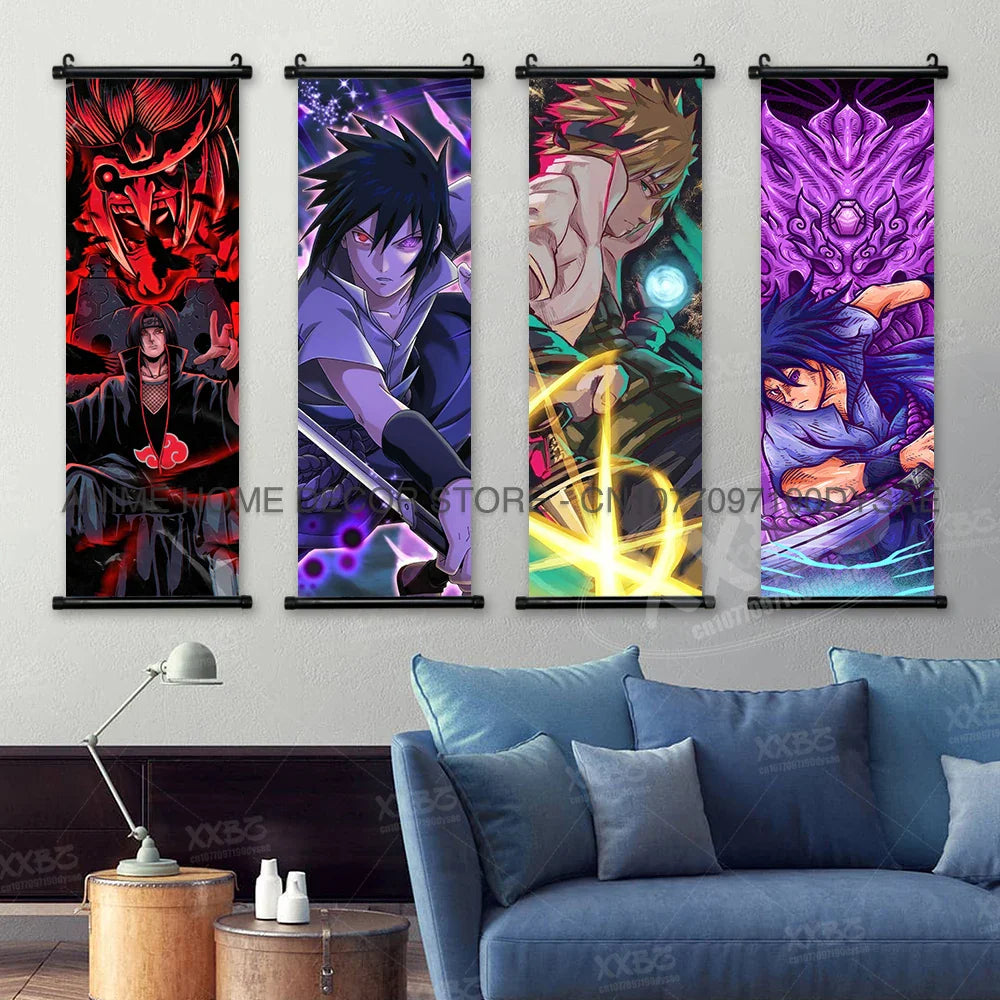 Naruto Posters: Anime Hanging Scroll Wall Art Decor (ONLINE ORDER ONLY)