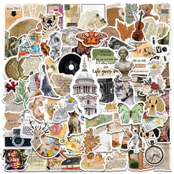 Cute Cartoon Vsco Stickers for Laptop, Luggage, Phone, Notebook - 10/30/50/100pcs (Online Order Only)