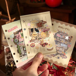 30piece/book Retro Flavor Museum Series Sticker for Phone Camera Journal Postcard DIY Kawaii Decoration Sticker Gift (ONLINE ORDER ONLY)