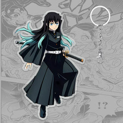 Demon Slayer Keychain: Tanjiro 6cm Acrylic Bag Pendant (ONLINE ORDER ONLY)