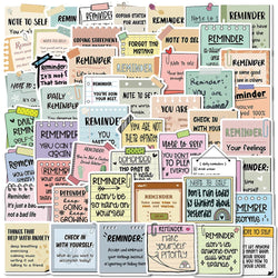 50PCS Funny Reminder Stickers for Fridge, Diary, Car, Scrapbooking, Laptop, Phone, Bottle, Party Gifts (ONLINE ORDER ONLY)