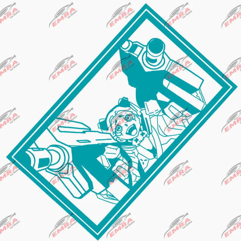 Lolicon Car Sticker Window Decoration Anime Beautiful Girl Stickers Laptop Computer Auto Parts Die Cutti Vinyl Decal (ONLINE ORDER ONLY)