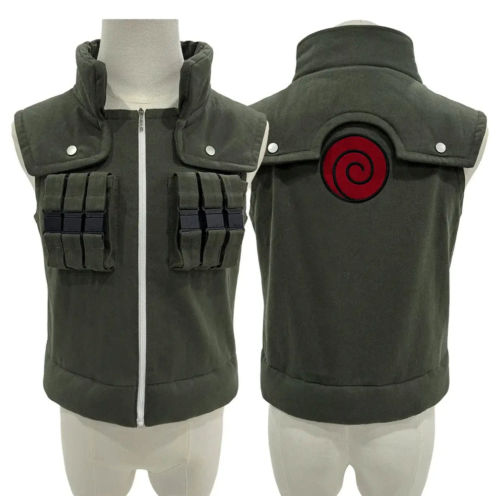 Hatake Kakashi Cosplay Costume Naruto Jonin Set