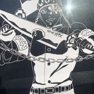 Japanese Anime Stickers For Car Sticker Decoration Door Hood Die Cutting Personality PVC Vinyl Decals  External Accessories (ONLINE ORDER ONLY)