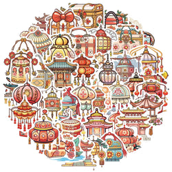 Retro Cartoon Graffiti Stickers for Laptop, Car, Fridge, DIY Vinyl Styling (10/30/50pcs) (ONLINE ORDER ONLY)