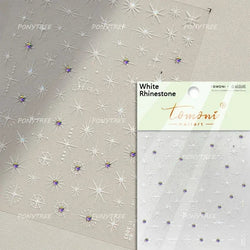 Romantic Purple Star Moon Butterfly Bowknot Retro Water Drop Gem Starburst Adhesive Nail Art Stickers Starlight Manicure Decals (ONLINE ORDER ONLY)