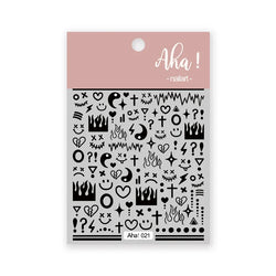 Japanese Style Little Daisy 3D Nail Stickers Summer White Florals Petals Flowers Back Glue Decals Cute Five Petals Manicure Tips (ONLINE ORDER ONLY)