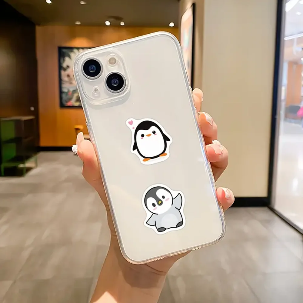 100-500pcs Penguin Animal Stickers Cartoon Removable Notebook Graffiti Sticker Decoration DIY Gift Baking Package Envelope Lable (ONLINE ORDER ONLY)