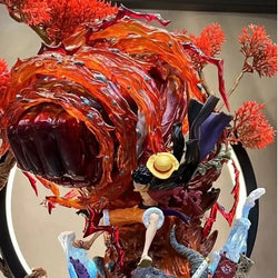 Luffy Gear 3 Figure: Red Roc LED Anime Statue