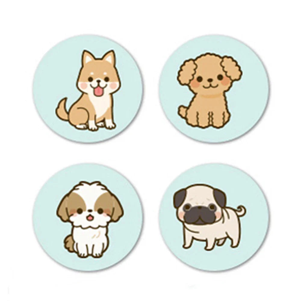 100-500pcs Teacher Reward Sticker Fun Motivation Cat Dog Stickerfor School Teacher Student Stationery Stickers Kids (ONLINE ORDER ONLY)
