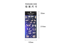 Korea Ins Sweet Love Chain Dialog Decorative Stickers Hand Account Idol Card DIY Material Sticker Personalized Kawaii Stationery (ONLINE ORDER ONLY)