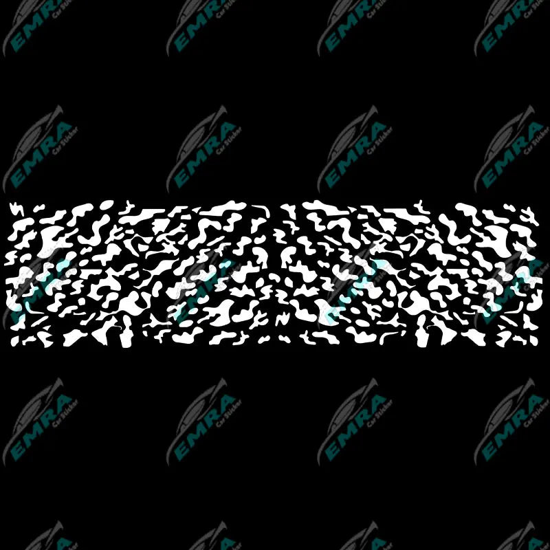 Competition Car Sticker External Accessories Decoration Side Car Side Camouflage Stickers Racing Style Die Cutting Vinyl Decals (ONLINE ORDER ONLY)