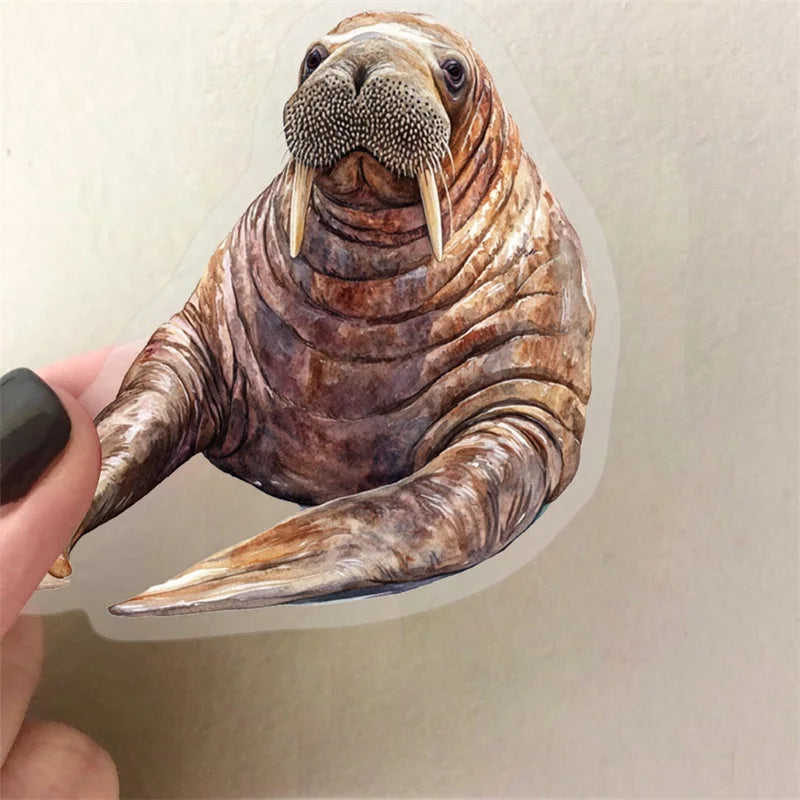 50PCS Cartoon Sea World PET Sticker Aesthetic Decoration Scrapbooking Stationery DIY Hand Accounting Supplies for Kids (ONLINE ORDER ONLY)