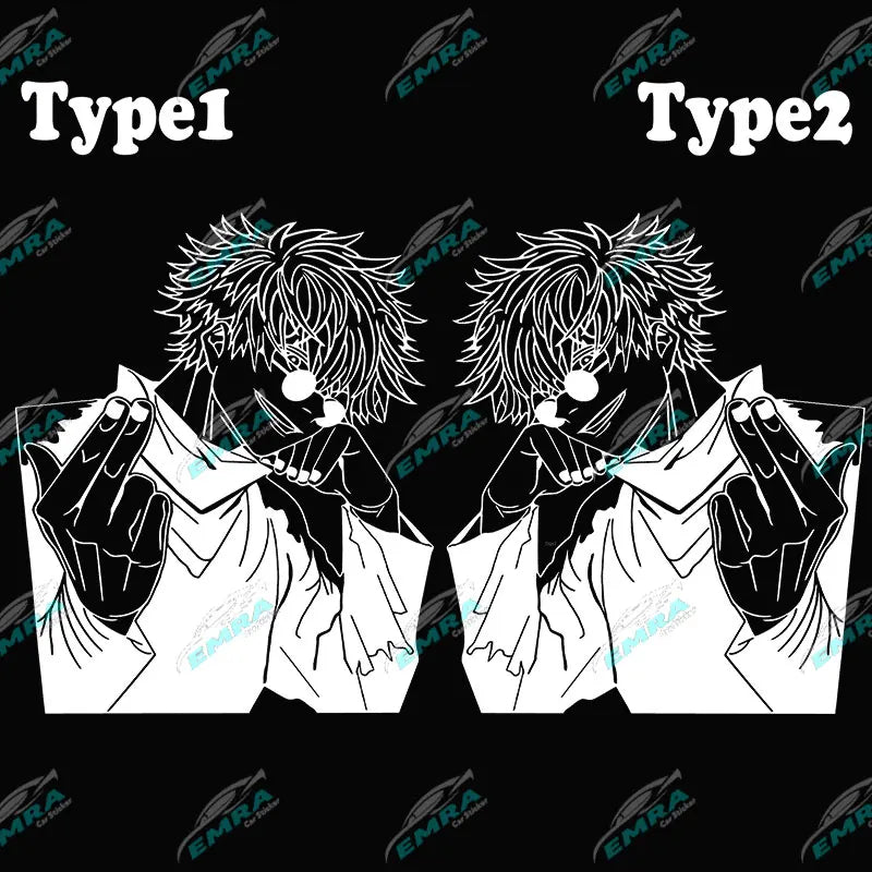 Anime Detachment Car Sticker Whole Body Auto Parts Personalized Decoration Stickers Prevent Bask In Waterproof  PVC Vinyl Decals (ONLINE ORDER ONLY)