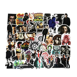 50pcs Supernatural Stickers for Luggage, Water Bottles, Laptops, and More (Online Order Only)