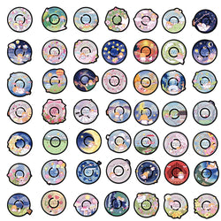 10/30/50PCS Funny Disc CD Stickers Cartoon DIY Toys Decals For Skateboard Guitar Fridge Notebook Car Phone Graffiti Kids Sticker (ONLINE ORDER ONLY)