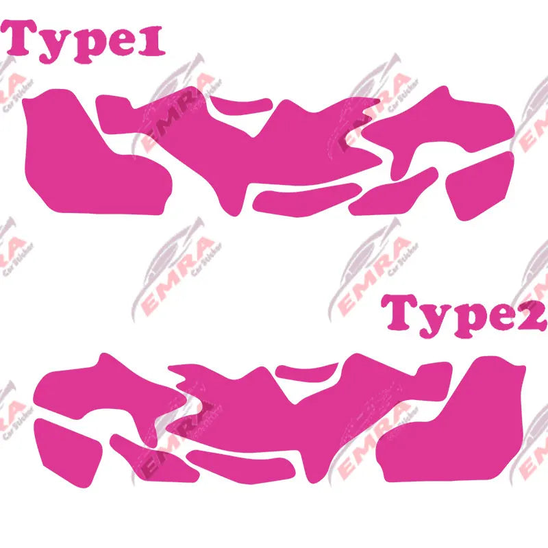 Universal Sticker For Car Camouflage Stickers External Accessories Decoration Door Racing Sports Style Die Cutting Vinyl Decals (ONLINE ORDER ONLY)