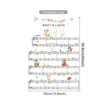 Cartoon Animal Wall Stickers for Kids Nursery Bedroom Decals (ONLINE ORDER ONLY)