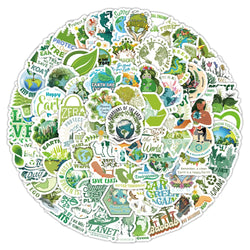 Protect the Earth Stickers Decals for Luggage Laptop Phone Car Bike Skateboard (ONLINE ORDER ONLY)