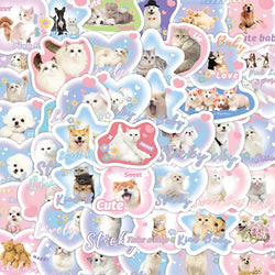 Cute Dog Stickers for Phone, Laptop, Luggage, Skateboard - 10/30/60PCS (ONLINE ORDER ONLY)