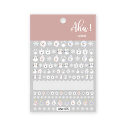 1pc 3D Cloud Moon Design Nail Art Stickers Ultra Thin Self Adhesive Nail Art Decals White Clouds Nail Art Decoration Supplies *N (Online Order Only)