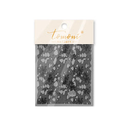 Lace Bowknot Hollow Out Fabric Art Fragmentation Sensation Petal Embossed Hottie Adhesive Nail Art Sticker Chic Manicure Decals (ONLINE ORDER ONLY)