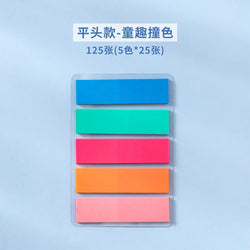 PET Transparent Index Sticky Note Sticker Student Label Sticky Note Sticker Notepad Bookmark School supplies Kawaii stationery (ONLINE ORDER ONLY)