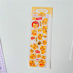 Korean INS Cute Animals Rabbit Decorative Stickers Scrapbooking DIY Album Kawaii Stationery Sticker Art Supplies Personalized (ONLINE ORDER ONLY)