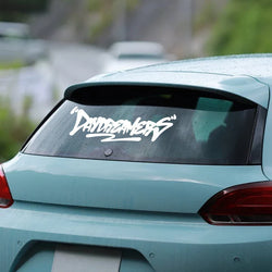 "DAY DREAMERS"DECAL,creative&fashion text for you good look car,high quality for car trucks motorcycles &laptops (ONLINE ORDER ONLY)