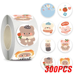 100-500pcs Cartoon Animation Children's Toy Sticker School Classroom Training Motivational Stickers Stationery Labels (ONLINE ORDER ONLY)