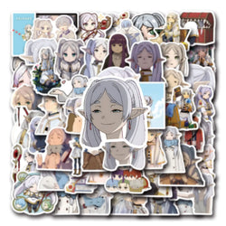 10/30/55PCS Cartoon Anime Frieren: Beyond Journey's End Sticker The Buried Florian Graffiti Decorative Water Glass Decal Toy (ONLINE ORDER ONLY)