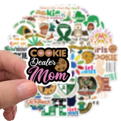 10/30/50PCS Girl Scout Movie Stickers Cartoon Graffiti Decals DIY Phone Notebook Suitcase Bike Laptop Skateboard Car Sticker Toy (ONLINE ORDER ONLY)