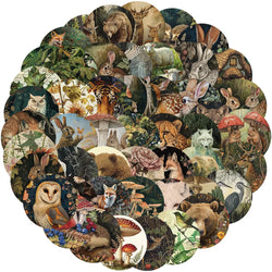 Cartoon Animal Graffiti Stickers for Suitcase, Skateboard, Laptop, Luggage, Phone - 10/30/50Pcs (ONLINE ORDER ONLY)