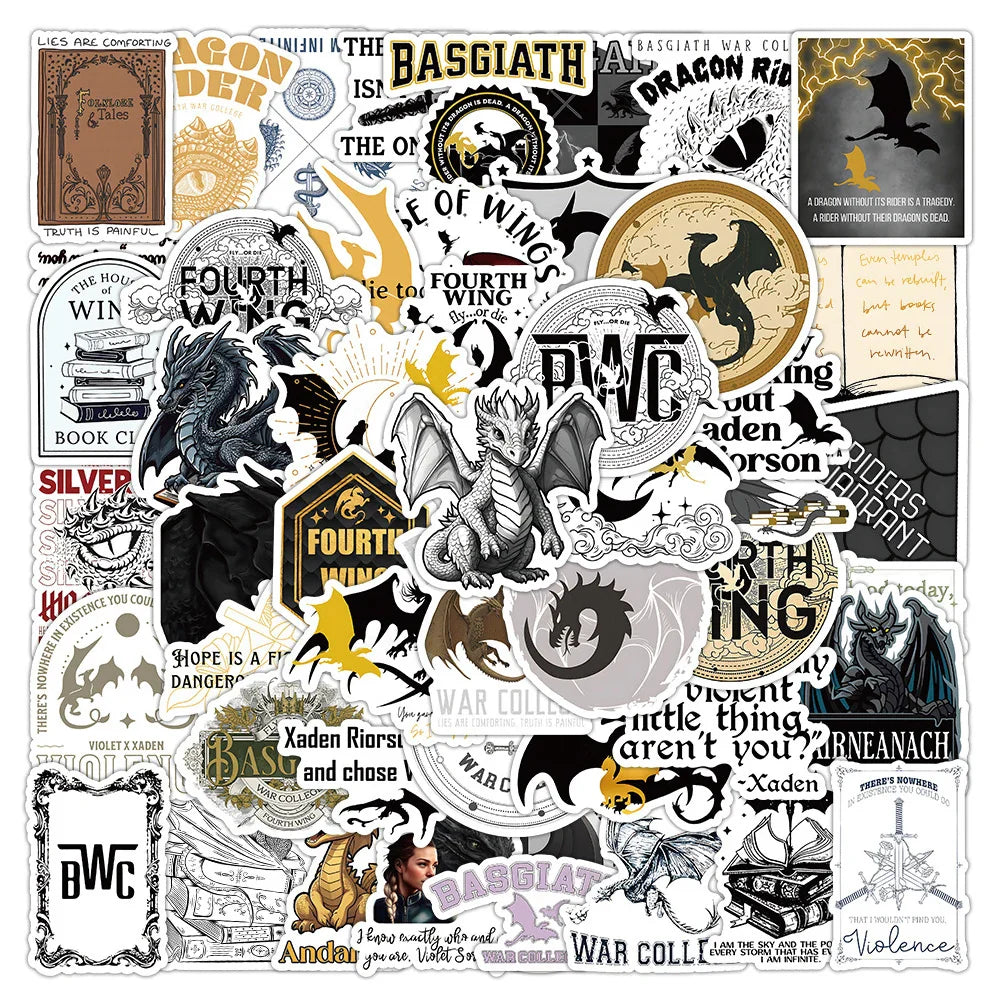 Novel Waterproof Stickers for Skateboard, Motorcycle, Car, Laptop, Luggage, Phone, Bike - 10/30/50/100pcs (Online Order Only)