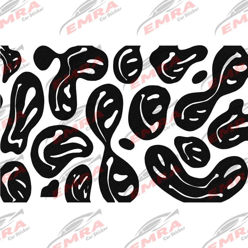 Ghost Car Sticker for Triangle Window Decoration External Accessories Die Cutting Waterproof Vinyl Decal Apply All Vehicles (ONLINE ORDER ONLY)