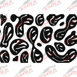 Ghost Car Sticker for Triangle Window Decoration External Accessories Die Cutting Waterproof Vinyl Decal Apply All Vehicles (ONLINE ORDER ONLY)