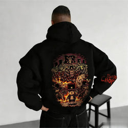 Chopper Graphic Hoodie: One Piece Oversized Anime Sweatshirt (ONLINE ORDER ONLY)