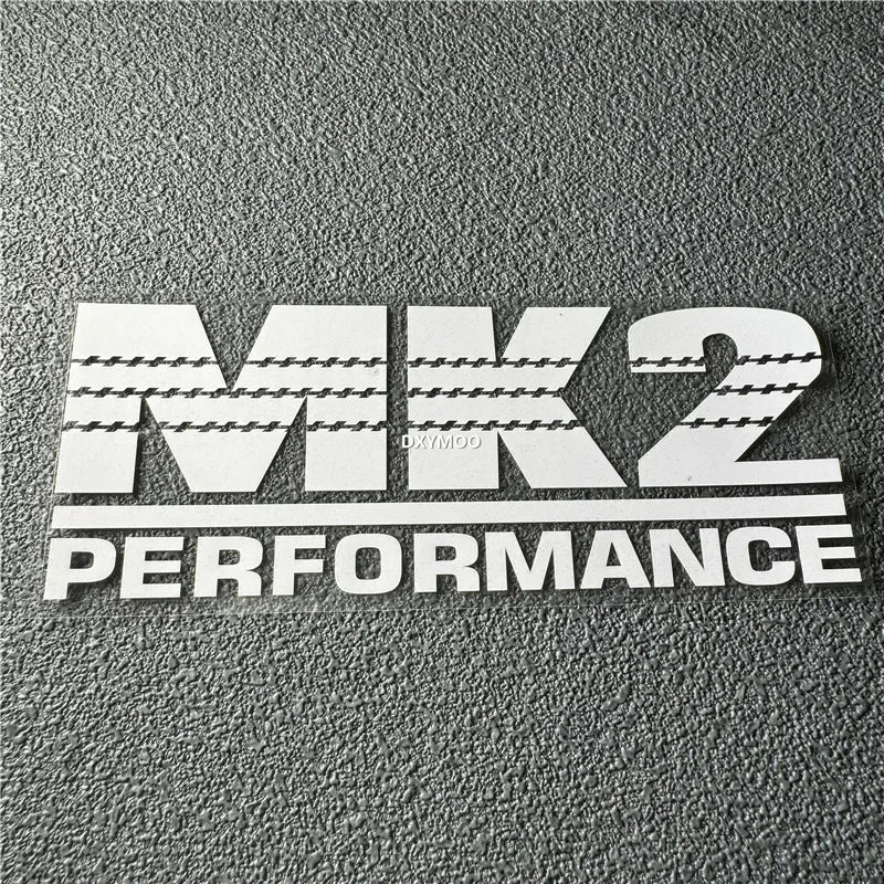 Car Stickers for Jetta MK2 Performance Decal Motor Body Helmet Applique Auto Window Body Decals Vinyl (ONLINE ORDER ONLY)