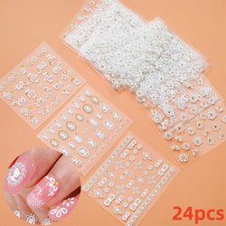 30 Sheets Cute Penguin Winter Nail Stickers Set 3D Snowflake Christmas Decals Tree Elk Bell Self Adhesive Slider Manicure Tips * (ONLINE ORDER ONLY)