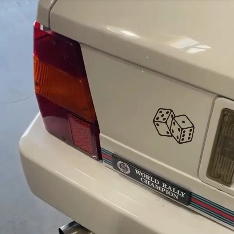 DICE Stickers，cute & funny stickers for you cars truck motorcycles & laptops! (ONLINE ORDER ONLY)