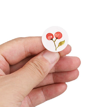 100-500pcs Round Cartoon Sticker 1Inch Thank You Stickers for Gift Cards Envelope Paper Scrapbook Sealing Label (ONLINE ORDER ONLY)