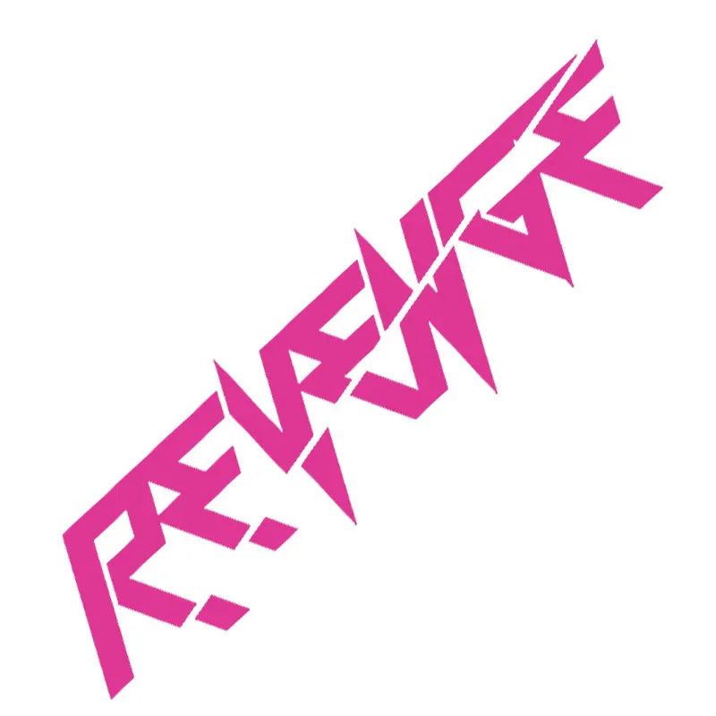 JDM Car Sticker Revenge Nightrnner Antisocial Misunderstood Exterior Accessories Windscreen Banner Competition Decoration Decals (ONLINE ORDER ONLY)