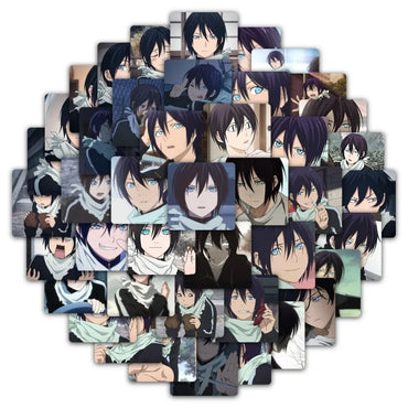 59pcs Yatogami Cartoon Stickers for Luggage, Water Cup, Phone, Laptop, Car, Scooter, Refrigerator Decoration (ONLINE ORDER ONLY)