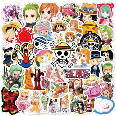 50/100pcs Anime Stickers Attack On Titan Jujutsu Kaisen Waterproof Decals for Skateboard Laptop Car Motorcycle (Online Order Only)