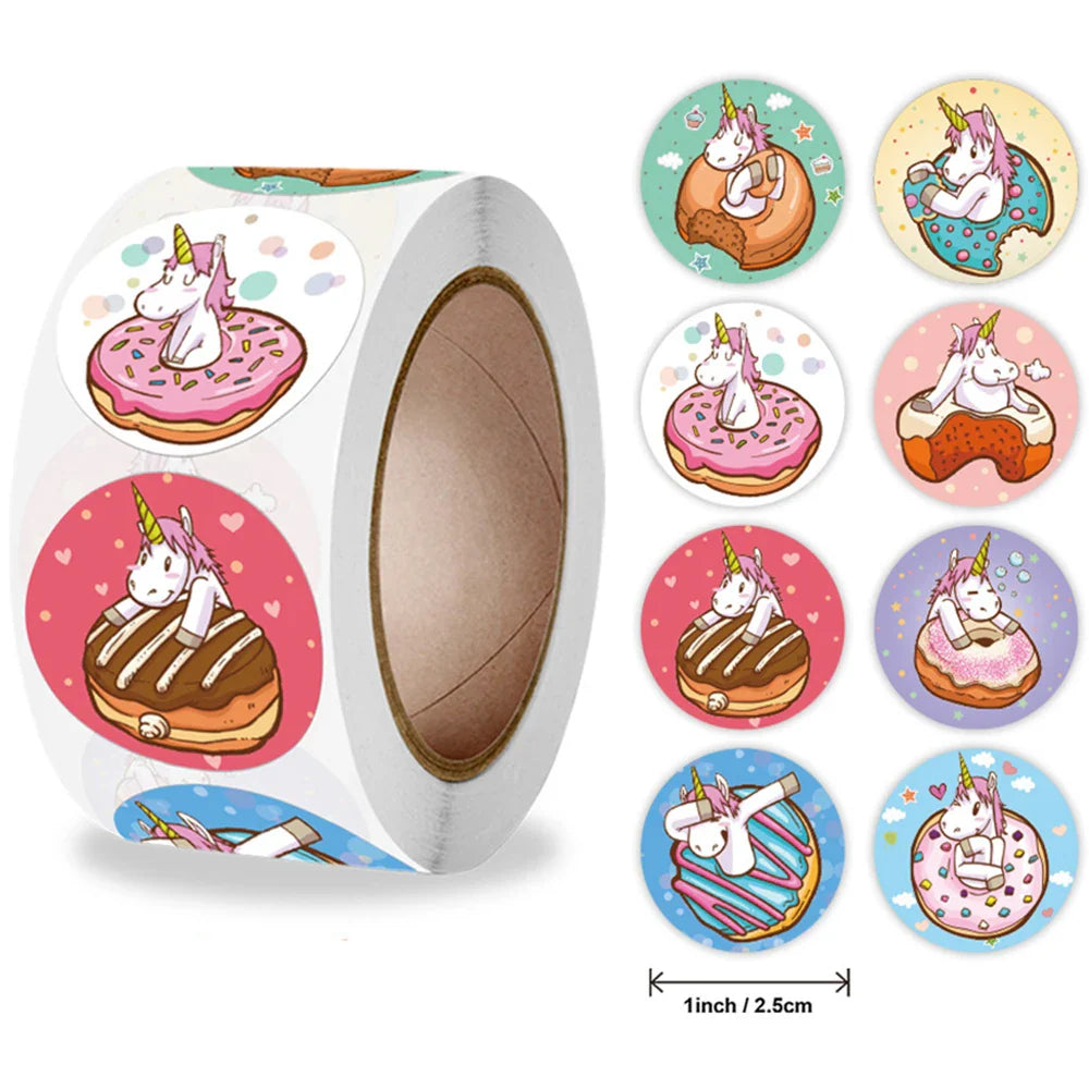 100-500pcs Cute Cartoon Reward Stickers For Kids School Teacher Supplies For Classroom Potty Training Sticker Motivational Label (Online Order Only)