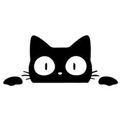Universal Surprise Cat Peeking Stickel Funny Vinyl Decal Car StylingDecoration Accessories (ONLINE ORDER ONLY)