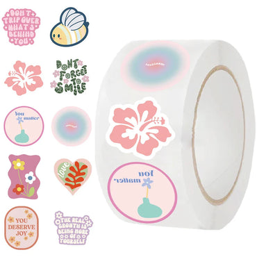100-500pcs Cute Cartoon Animals Stickers Stationery Thank You Seal Stickers Anime Decals For Teacher Student Kids Toy (ONLINE ORDER ONLY)